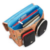 Cartable enfant Mascots Ride Hello Hossy marron avec motifs skate et surf pour enfants 2 à 5 ans