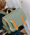 Cartable Mini Safari Hello Hossy vert sauge pour enfants de 2 à 5 ans