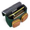 Cartable enfant Hello Hossy Mini Sapin vert et camel