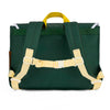 Cartable enfant Hello Hossy Mini Sapin vert et camel