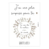 Carte annonce à gratter "Papa" - Papier Poetic