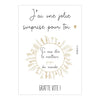 Carte annonce à gratter "Papi" - Papier Poetic