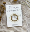 Carte annonce à gratter "Papi" - Papier Poetic