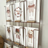 Carte postale illustrée Bonjour Petit Chat Papier Poetic – Ma Biche concept store