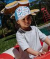 Casquette enfant bleu style baseball motif sport Hello Hossy Cool Kids Only