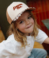 Casquette enfant et maman Léopard 2 Hello Hossy : design tendance avec broderie Dreamers Club, visière imprimé léopard et filet respirant. Parfaite pour un look stylé et audacieux 