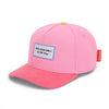 Casquette enfant et maman Mini Gummy Hello Hossy : coloris rose vif et détails ludiques, éco-responsable et tendance. Parfaite pour un look fun et assorti !