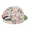 Casquette enfant San Francisco Hello Hossy : design original avec illustrations inspirées de la ville, visière verte et coupe tendance. Idéale pour un look fun et urbain !