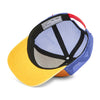 Casquette enfant Hello Hossy Mini Canyon orange et jaune avec filet violet – casquette trucker enfant été tendance