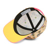 Casquette enfant Hello Hossy Unicorn beige motif licornes et visière rose – accessoire enfant été tendance