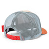 Casquette enfant Hello Hossy beige orange filet respirant style trucker