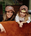 Casquette Hello Hossy enfant Léopard 8 imprimé animal avec broderie "Whatever"