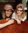 Casquette Hello Hossy enfant Léopard 8 imprimé animal avec broderie "Whatever"