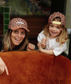 Casquette Hello Hossy enfant Léopard 8 imprimé animal avec broderie "Whatever"