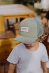 Casquette enfant, maman et papa Mini Olive Hello Hossy.