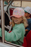Casquette enfant et maman Retro Flowers Hello Hossy.