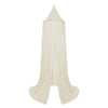 Ciel de lit bébé en voile de coton ivoire Jollein – décoration vintage pour chambre enfant
