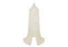 Ciel de lit bébé en voile de coton ivoire Jollein – décoration vintage pour chambre enfant