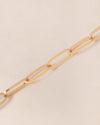 Collier maillons fins doré à l'or fin 24 carats, Emoi Emoi.