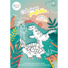 Set de deux coloriages gonflables, thème dinosaures, marque Ara Créative.
