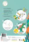 Set de deux coloriages gonflables, thème dinosaures, marque Ara Créative.