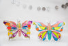 Coloriages gonflables papillons Ara Créative. Idée d'activité pour enfant à partir de 3 ans.