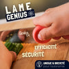 Couteau éducatif vert Genius Cut Les Petits Architectes