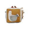 Cube d'activités en tissu, Little Farm, Little Dutch.