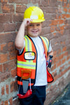 Déguisement bricoleur enfant 5-6 ans avec accessoires Great Pretenders costume ouvrier