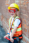Déguisement bricoleur enfant 5-6 ans avec accessoires Great Pretenders costume ouvrier