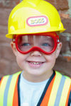 Déguisement bricoleur enfant 5-6 ans avec accessoires Great Pretenders costume ouvrier