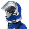 Déguisement cosmonaute enfant Labay – combinaison bleue avec casque argenté pour jeu d’imitation et déguisement