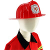 Déguisement pompier enfant Labay – costume complet avec veste rouge, casque et accessoires pour jeu d’imitation