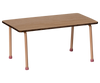 Ensemble table et chaises pour souris rose dark powder Maileg.