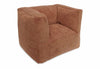 fauteuil pouf corduroy enfant caramel, jollein. 