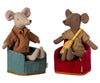 Fauteuil en tissu menthe pour souris Maileg.