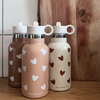 Gourde en acier inoxydable, Caramel, Atelier Wagram.