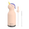 gourde isotherme enfant licorne asobu bestie beige bouchon unicorn