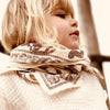 Foulard Latika "Bengale" - Latte - Apaches Collections