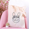 Sac Pâques enfant tote bag Ma jolie récolte de Pâques coton chasse aux œufs concept store famille Amiens