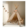 Guirlande de fanions Mushie – coton bio – décoration chambre bébé