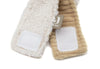 Hochet à main Charlie le chat Jollein – jouet d’éveil bébé doux en tissu beige