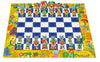 Jeu d’échecs enfant Auzou 32 pièces en bois coffret coloré jeu de stratégie famille