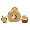 Jouet d’activité cache-cache Tiny Park Jollein avec maison et personnages doux