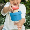 Jouet de bain champignon pop-up Tiger Tribe – jeu d’eau bébé