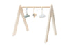 Jouets pour arche d’éveil en bois Jollein – thème On the Go avec voitures et miroir sensoriel pour bébé 
