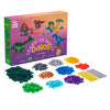 Jeu Plus-Plus Dinos 600 pièces avec dinosaures et décors à construire, jeu de construction créatif enfant