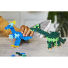 Jeu Plus-Plus Dinos 600 pièces avec dinosaures et décors à construire, jeu de construction créatif enfant