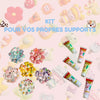 Kit DIY pour décorer tous supports avec crème chantilly et mini figurines kawaii – Maison Ayaka