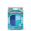 Kit pâte autodurcissante Ocean Tiger Tribe aux nuances de bleu – activité créative enfant sans cuisson